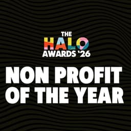 The Halo Awards 2026 Nonprofit of the Year badge, awarded to Keep America Beautiful by Engage for Good.